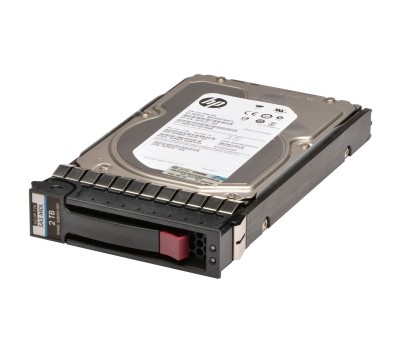 Жесткий диск для серверов серверный HPE 2TB HDD/ 3.5" SATA, 7,2K, 6G HotPlug LP DS Midline (для Apollo, ML110/ML350 Gen10) (861681-B21)